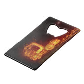 Camion feu rouge dans les flammes (Devant Angle)