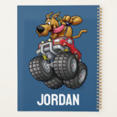 Camion monstre Scooby-Doo | Ajouter Votre Nom (Dos)