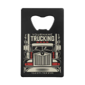 Camion personnalisé 18 Routeur BIG RIG Trucker  (Dos)