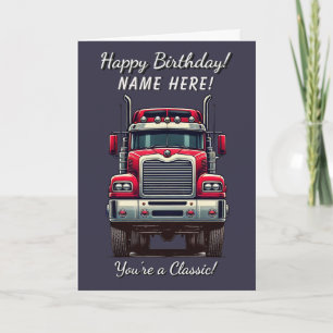 Camion rétro classique Vous êtes une carte d'anniv