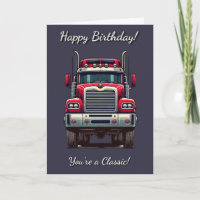Camion rétro classique Vous êtes une carte d'anniv