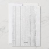 Camion Vintage rouge Carte de Noël personnalisée (Dos)