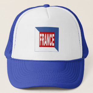 camionneur casquette bleu/blanc/rouge FRANCE