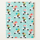 Camions à crème glacée Saupoudrant les filles Pers (Dos)