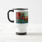 CAMIONS BIG RIG CAMION ARRÊTER LA MUG DE VOYAGE (Gauche)