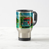 Camions Big Rig Logging Camion Café Mug (Devant droit)