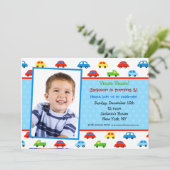 Camions Camion Photo Anniversaire Invitation garço (Debout devant)