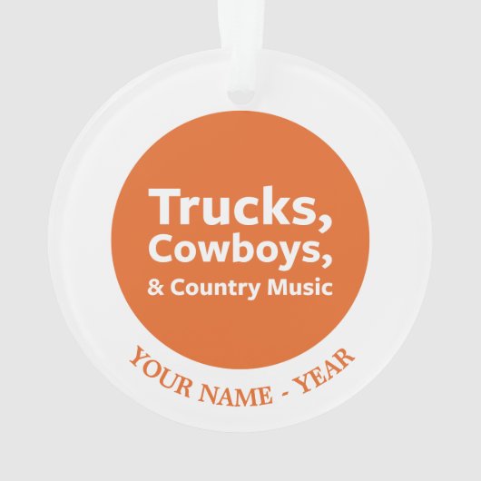 Camions, cowboys et musique country (dos)