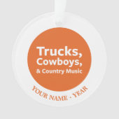 Camions, cowboys et musique country (devant)