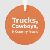 Camions, cowboys et musique country (dos)