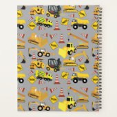 Camions de construction Enfants Motifs (Dos)