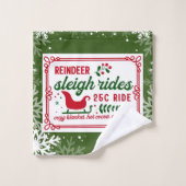 Camions de neige frais de ferme (Gant de toilette)