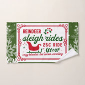 Camions de neige frais de ferme (Serviette à main)