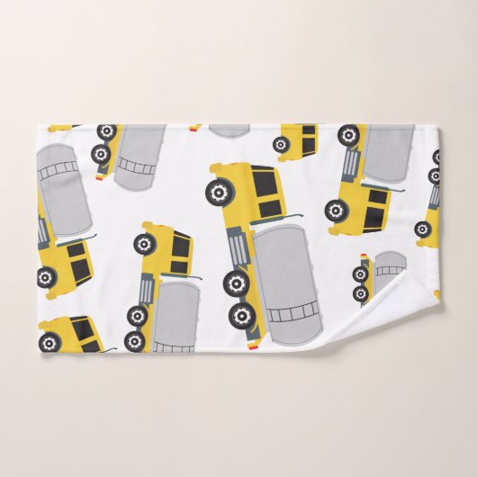 Camions de transport de camions-citernes (Serviette à main)