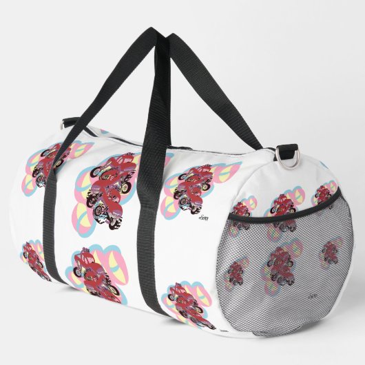 Camions Monster de sac à double sur la course (Coin droit)