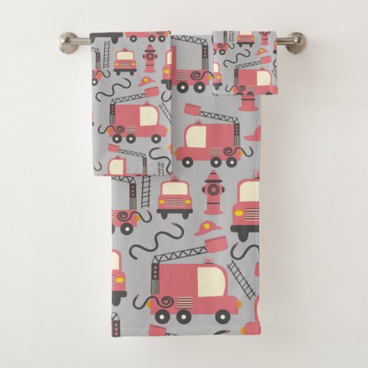 Camions rouges Pompiers Enfants Secourir Véhicules (En situation)