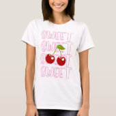 Camisa Cherry Coquette T-shirt (Voorkant)