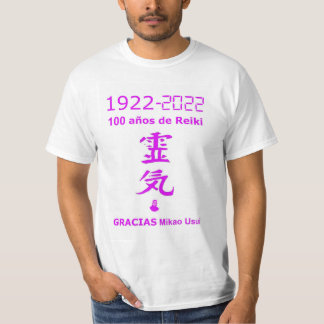 Camiseta 100 Años de Reiki T-shirt