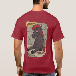Camiseta Adulto Cavalo de Fogo - Back T-shirt