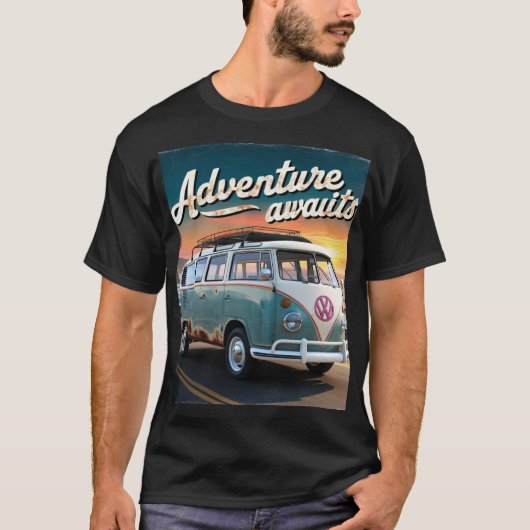 Camiseta Adventure Awaits T-shirt (Voorkant)