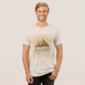 Camiseta Adventure Tri-Blend Shirt (Voorkant volledig)