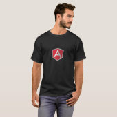 Camiseta angularjs t-shirt (Voorkant volledig)