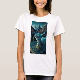 Camiseta artist style big fish t-shirt