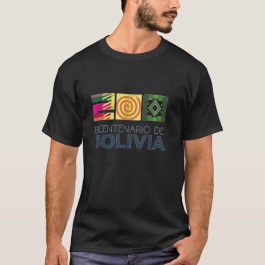 Camiseta bicentenario de Bolivia T-shirt (Voorkant)