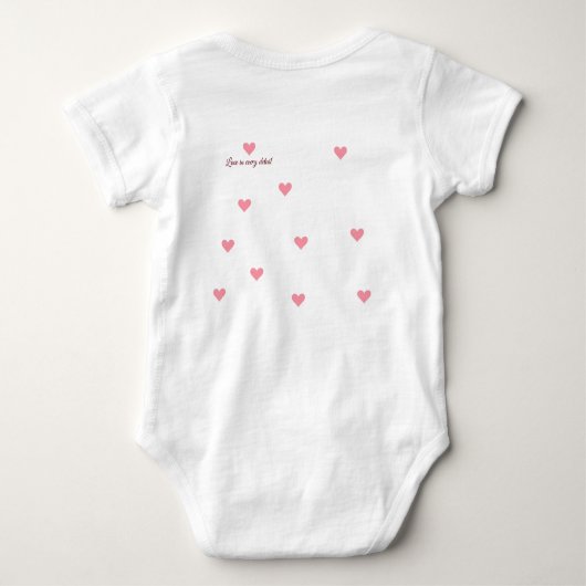 Camiseta body para bebe navidad romper (Achterkant)
