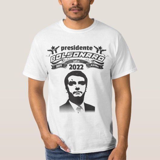 CAMISETA BOLSONARO PRESIDENTE T-SHIRT (Voorkant)