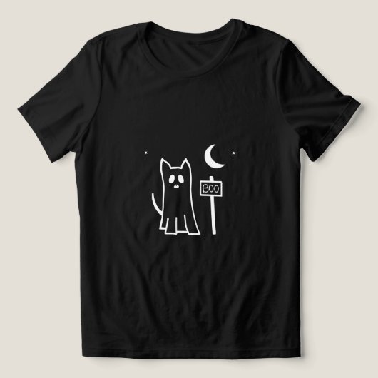 camiseta cachorro fantasma - Halloween boo Tri-Blend Shirt (Design voorkant)