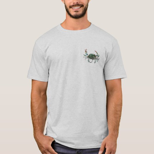 Camiseta Cinza Crab T-shirt (Voorkant)