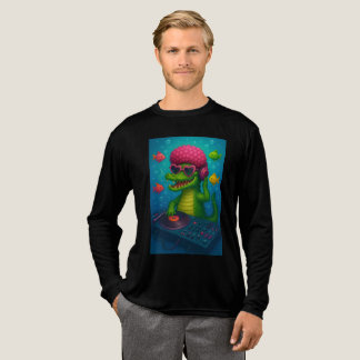 Camiseta Cocodrilo Cósmico  Tri-Blend Shirt