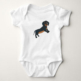 Camiseta Dachshund Romper
