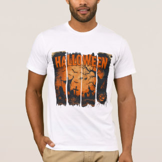 Camiseta de Monstruos Clásicos de Halloween T-shirt