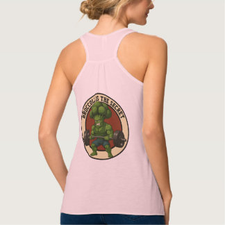 Camiseta Fem. Broccoli is the Secret - Back Tanktop