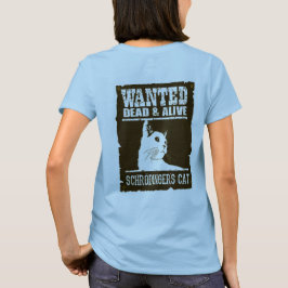 Camiseta Fem. Schrodinger's Cat - Light - Back T-shirt