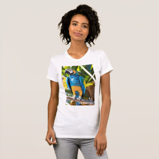 Camiseta feminina justa Bella+Canvas T-shirt