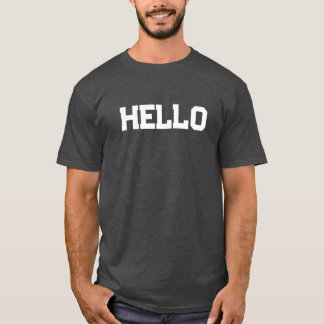 Camiseta hello t-shirt