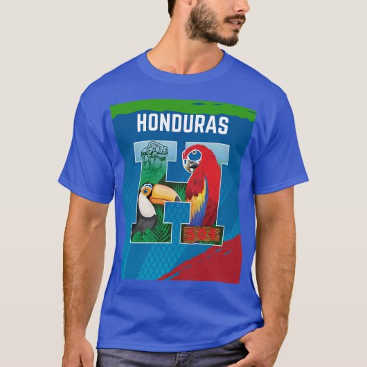CAMISETA HONDURAS T-SHIRT (Voorkant)