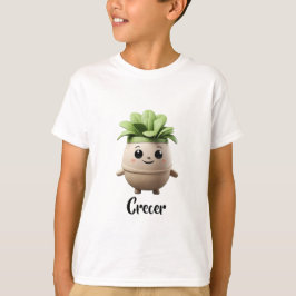 Camiseta Infantil Pipo Crecer – Ilustración Positi T-shirt
