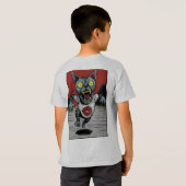 Camiseta Infantil Zombie Runner Cat - Back T-shirt (Achterkant volledig)