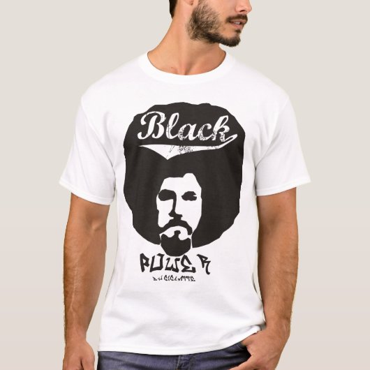 Camiseta Jesus Black Power T-shirt (Voorkant)