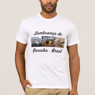 Camiseta lembrança de Paraíba T-shirt