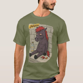 Camiseta Masc. Cavalo de Fogo - Front T-shirt