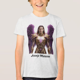 Camiseta Masc Juvenil Básica Arcanjo Metraton Tri-Blend Shirt