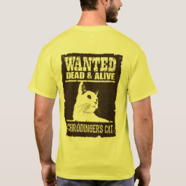 Camiseta Masc. Schrodinger's Cat - Light - Back T-shirt