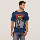 Camiseta Masc. Zombie Runner Cat - Front T-shirt (Voorkant volledig)