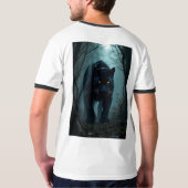 Camiseta Masculina Básica Ringer T-shirt (Achterkant volledig)