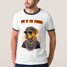 Camiseta masculina Dog King
